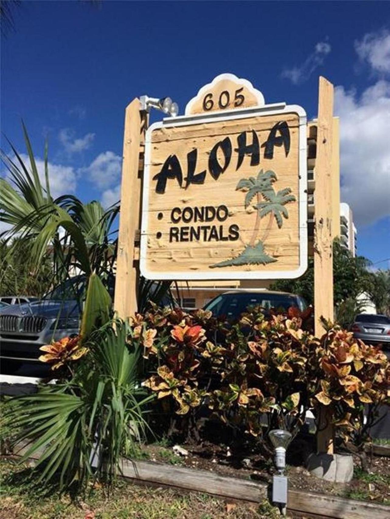 Aloha Pompano beach Studio #3 Pompano Beach Exterior foto